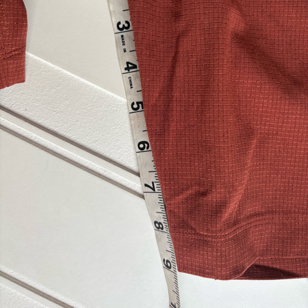 Lululemon Men’s Commission Classic Fit 9” Shorts Rust Orange Size 30 - Picture 7 of 7
